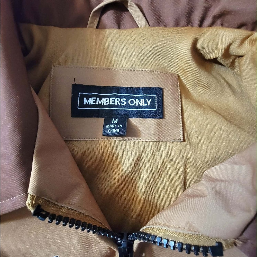 Members Only “75 Youth” Racing Zip Up Jacket - Picture 3 of 10